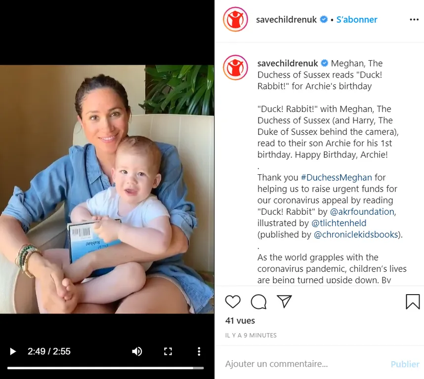 Meghan Markle : sa surprise gourmande (et amusante) pour l'anniversaire d'Archie