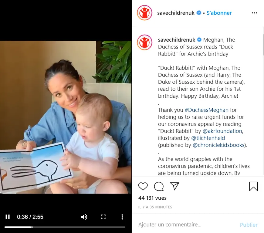 Meghan Markle : sa surprise gourmande (et amusante) pour l'anniversaire d'Archie
