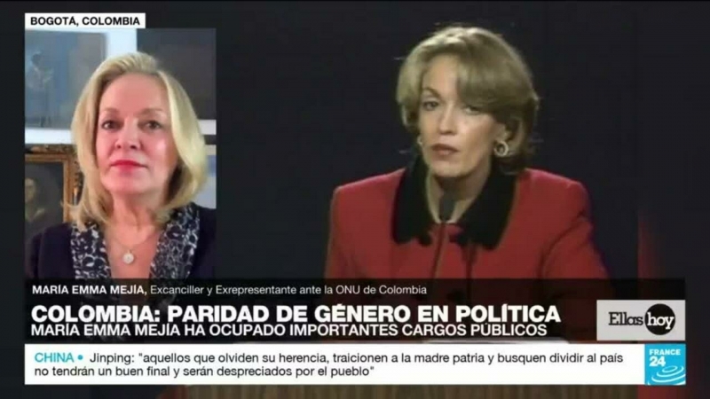 They today – María Emma Mejía: “In Colombia we had to advance in a gender policy much earlier”