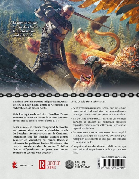 The Witcher: The Official Role Playing Game is on sale