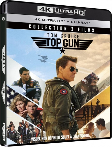 Top Gun : the complete steelbook box set with the two films of which Top Gun Maverick is on pre-order