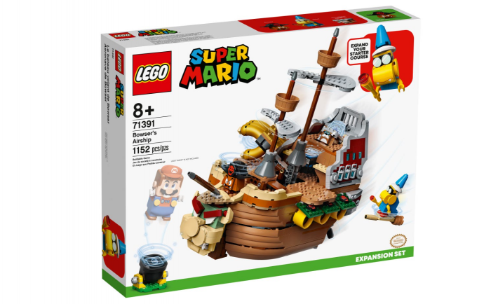 LEGO Bowser's Flying Fortress: This Super Mario expansion set is on sale