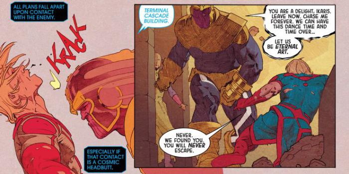 Marvel: Thanos reveals his favorite superhero ;re fighting