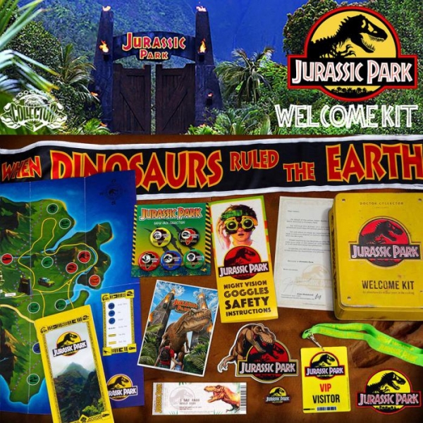 Jurassic Park: the welcome Doctor Collector box is soon out of stock