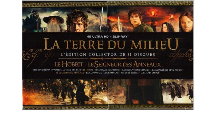 Middle-earth: Here is the Ultimate Edition set from the complete Lord of the Rings and The Hobbit