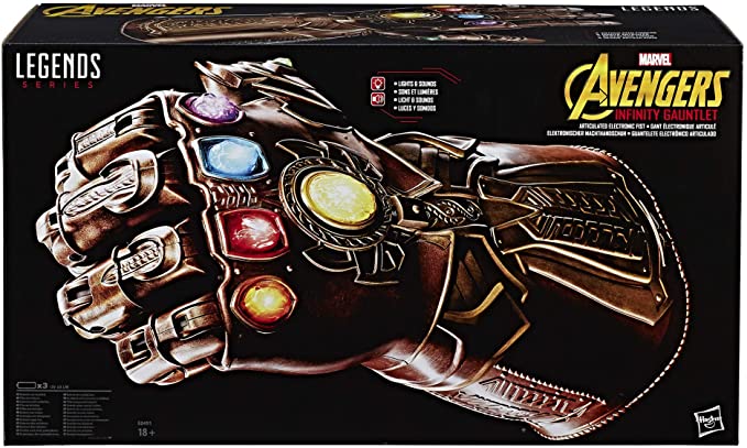 Marvel Legend Avengers Infinity War: Thanos' Interactive Infinity Gauntlet Looks Great