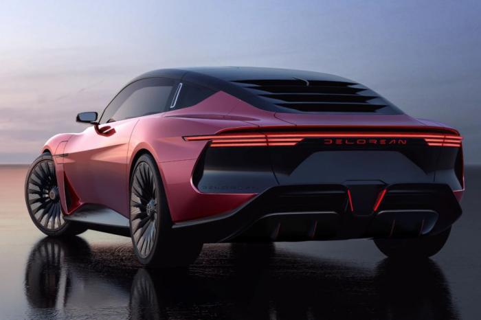 Back to the future: the new electric DeLorean is unveiled in photos