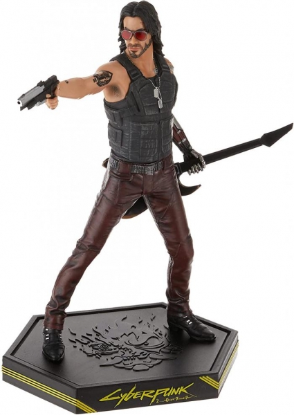 Cyberpunk 2077: Johnny Silverhand's XL Collector Figure Is Too Badass