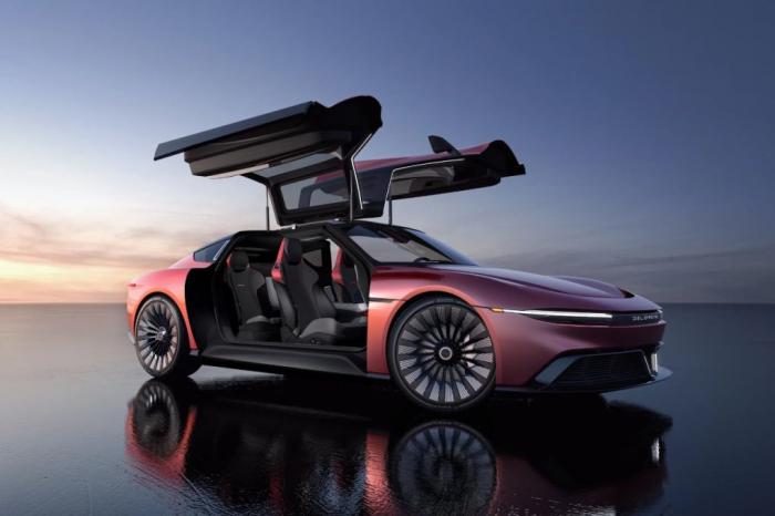 Back to the future: the new electric DeLorean is unveiled in photos