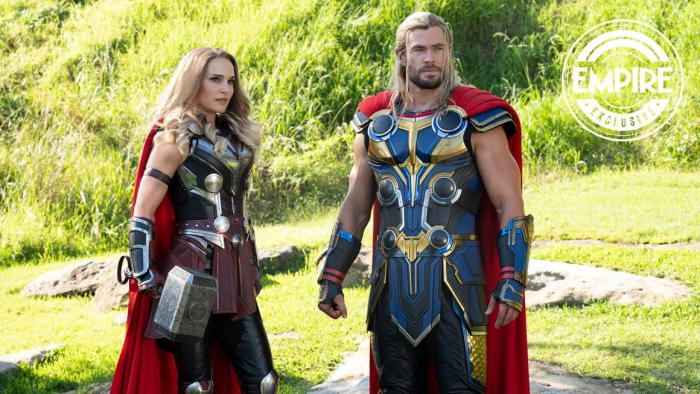 Thor 4: Jane Foster and Thor ready to smash everything in this exclusive new photo from the Marvel movie 