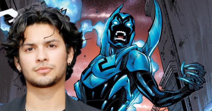 DC finally unveils the Blue Beetle costume, and it's very close to the comics 