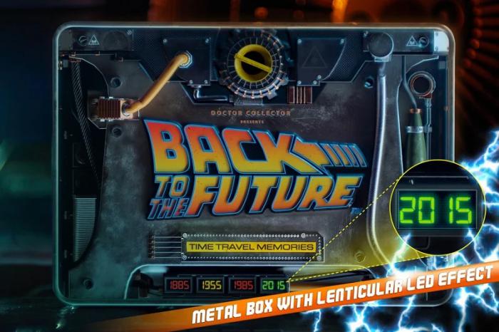 Back to the Future: Time Travel Memories Kit Collector's Box is hot