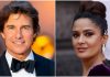 Salma Hayek showed off her friendship with Tom Cruise; they had a date in london