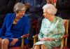 Theresa May's funny anecdote about Queen Elizabeth II and the cheese that fell on the floor