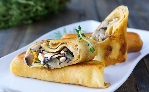 Соленая начинка для блинов: вкусные рецепты
